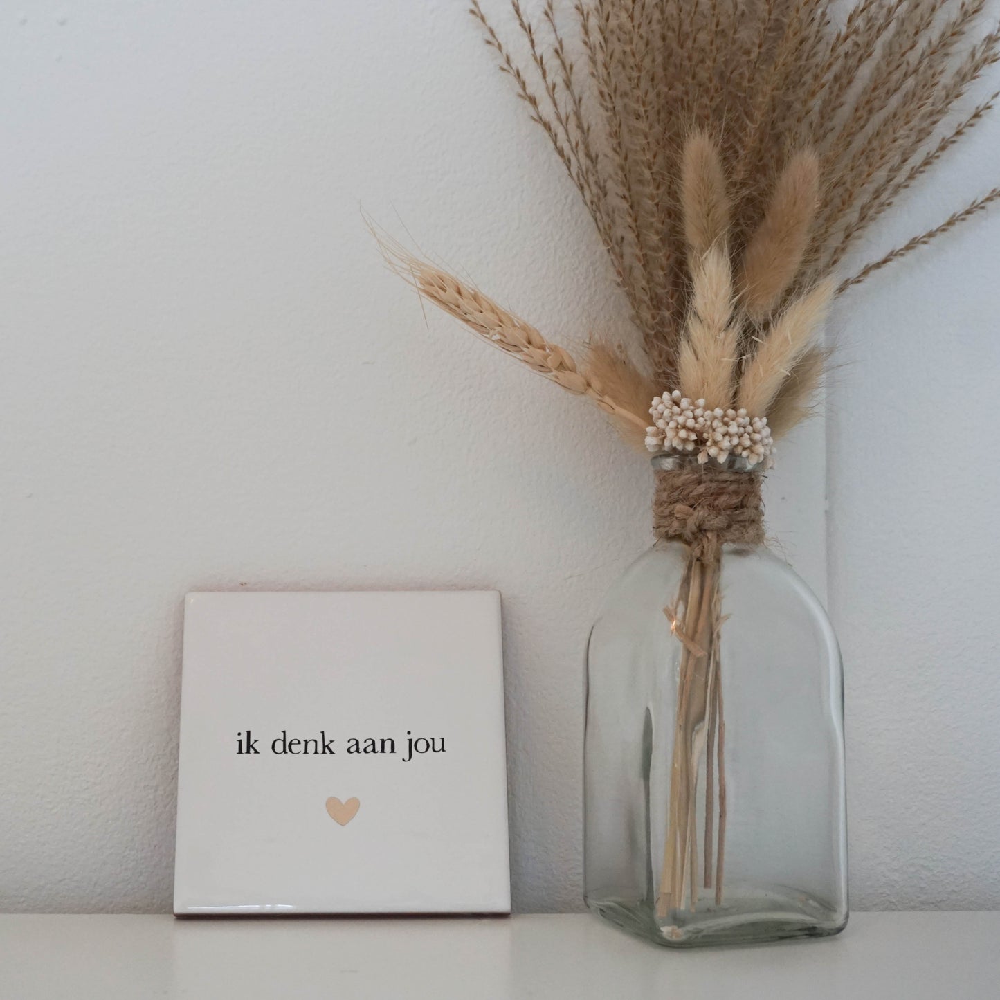 Ik denk aan jou tegeltje
