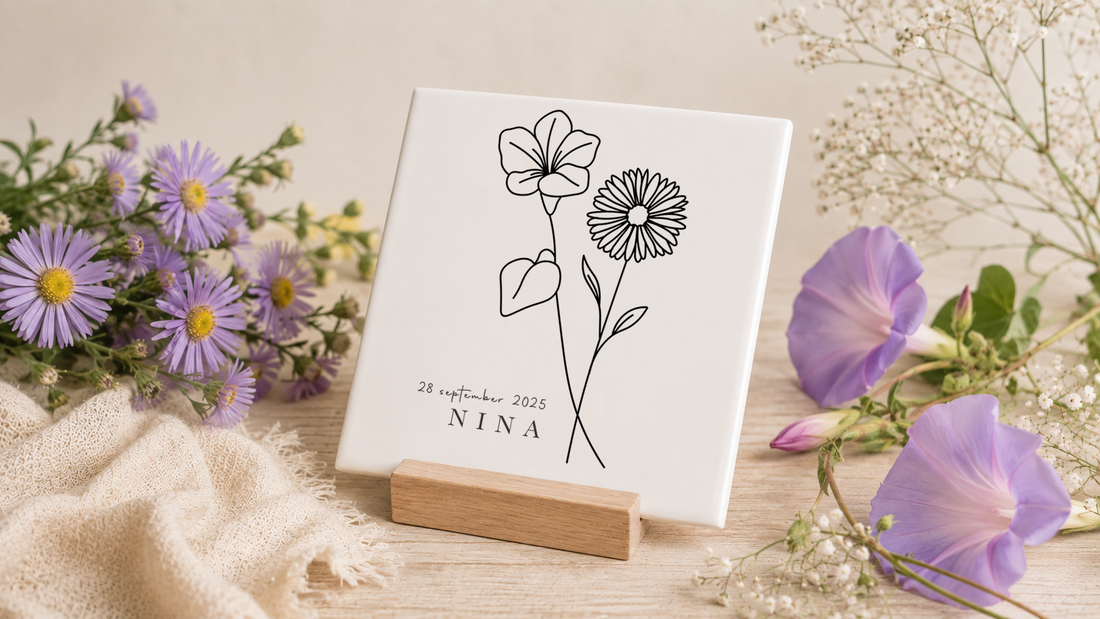 Geboortebloem September: Aster en Morning Glory