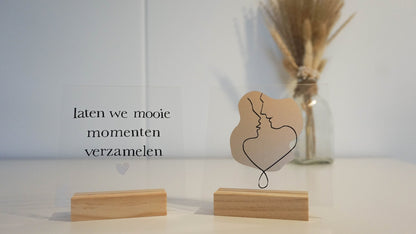 Perfect cadeau! Acrylplaat "Laten we mooie momenten verzamelen"